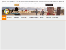 Tablet Screenshot of funimainternational.org